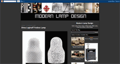 Desktop Screenshot of modernlampdesigns.blogspot.com