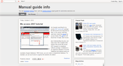 Desktop Screenshot of manual9.blogspot.com