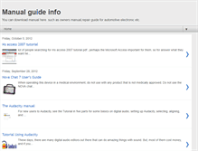 Tablet Screenshot of manual9.blogspot.com