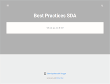 Tablet Screenshot of bestpracticessda.blogspot.com