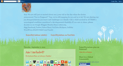 Desktop Screenshot of familyenjoyinghi5autism.blogspot.com