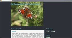 Desktop Screenshot of birdingaboutnorthumberland.blogspot.com