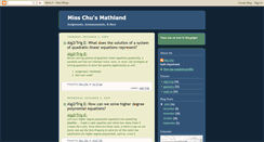 Desktop Screenshot of chumathland.blogspot.com