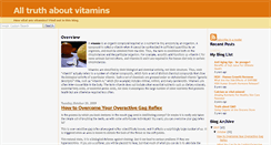 Desktop Screenshot of info-vitamin.blogspot.com