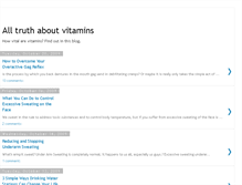 Tablet Screenshot of info-vitamin.blogspot.com