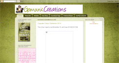 Desktop Screenshot of gomunkcreations.blogspot.com