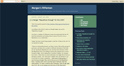 Desktop Screenshot of morgansriflemen.blogspot.com