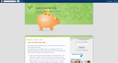 Desktop Screenshot of laurasleanerlife.blogspot.com