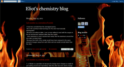 Desktop Screenshot of eliot-eliotschemistryblog.blogspot.com