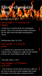 Mobile Screenshot of eliot-eliotschemistryblog.blogspot.com