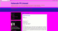 Desktop Screenshot of kaharudin-m.blogspot.com