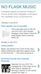 Mobile Screenshot of noflaskmusic.blogspot.com