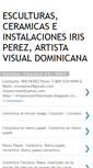 Mobile Screenshot of esculturas-ceramicas.blogspot.com
