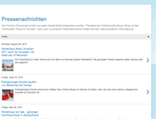 Tablet Screenshot of pressenachrichten.blogspot.com