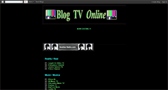 Desktop Screenshot of blogtvonline.blogspot.com