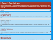 Tablet Screenshot of infrarot-heizung.blogspot.com
