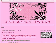 Tablet Screenshot of justmousinaround.blogspot.com