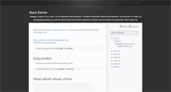 Desktop Screenshot of myblackdiaries.blogspot.com