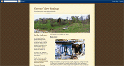 Desktop Screenshot of greeneviewsprings.blogspot.com