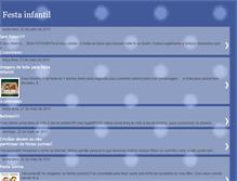 Tablet Screenshot of lindafestainfantil.blogspot.com
