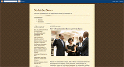 Desktop Screenshot of nichi-bei.blogspot.com