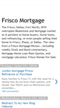 Mobile Screenshot of friscomortgageplanner.blogspot.com