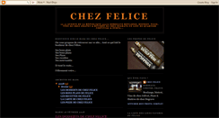 Desktop Screenshot of chezfelice.blogspot.com