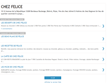 Tablet Screenshot of chezfelice.blogspot.com