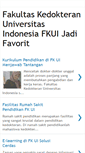 Mobile Screenshot of fakultas-kedokteran-ui.blogspot.com