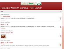 Tablet Screenshot of hongamer.blogspot.com