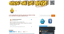 Desktop Screenshot of cuidadoconloshuevos.blogspot.com