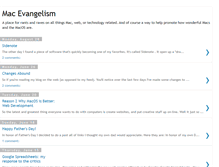 Tablet Screenshot of macevangelism.blogspot.com