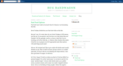 Desktop Screenshot of hcgbandwagon.blogspot.com