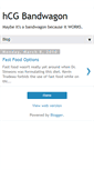 Mobile Screenshot of hcgbandwagon.blogspot.com