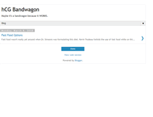 Tablet Screenshot of hcgbandwagon.blogspot.com