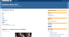 Desktop Screenshot of businessnews247.blogspot.com