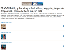 Tablet Screenshot of elblogdedragonball.blogspot.com