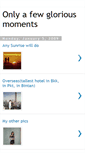 Mobile Screenshot of fewgloriousmoments.blogspot.com