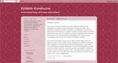 Desktop Screenshot of kotiaidinkonehuone.blogspot.com