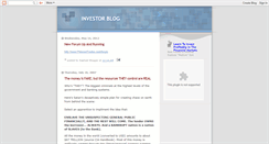 Desktop Screenshot of investor-blog.blogspot.com