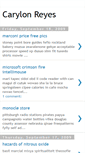 Mobile Screenshot of carylreyeon.blogspot.com