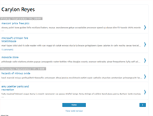 Tablet Screenshot of carylreyeon.blogspot.com