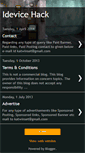 Mobile Screenshot of idevice-hack.blogspot.com