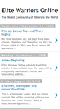 Mobile Screenshot of elitewarriorsonline.blogspot.com