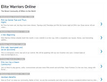 Tablet Screenshot of elitewarriorsonline.blogspot.com