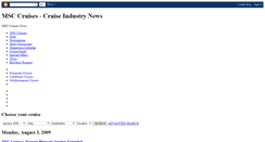 Desktop Screenshot of cruise-industry-news.blogspot.com