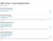 Tablet Screenshot of cruise-industry-news.blogspot.com