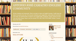 Desktop Screenshot of camacho-english-class.blogspot.com