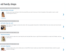 Tablet Screenshot of edhardyshops.blogspot.com