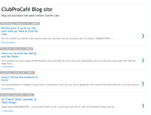 Tablet Screenshot of clubprocafe.blogspot.com